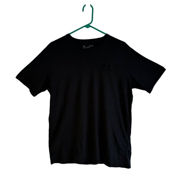Under Armour Other - Under Armour Men's Left Chest LOGO Black Short Sleeve T-Shirt XL